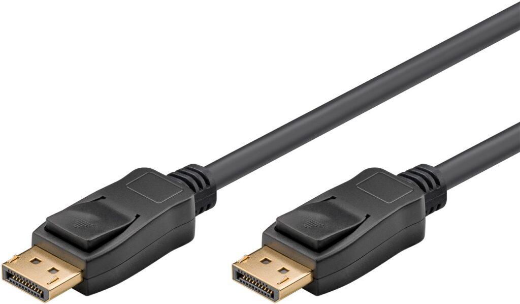 Cablu DisplayPort V1.4 tata-tata 1m Full HD 1080p240Hz 4K120Hz 8K60Hz Goobay 61696 Cablu DisplayPort V1.4 tata-tata 1m Full HD 1080p240Hz 4K120Hz 8K60Hz Goobay 61696