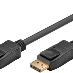 Cablu DisplayPort V1.4 tata-tata 1m Full HD 1080p240Hz 4K120Hz 8K60Hz Goobay 61696