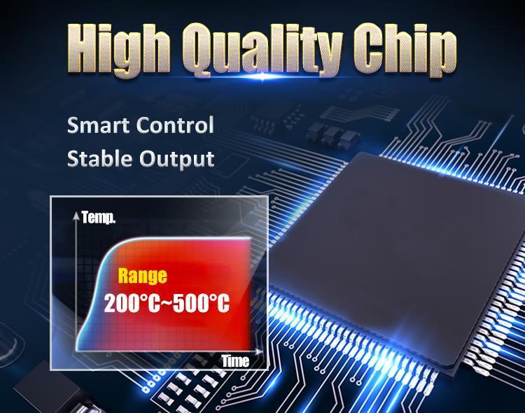 Ciocan De Lipit Afisaj Digital Control Temperatura 60w Proskit Si 186f