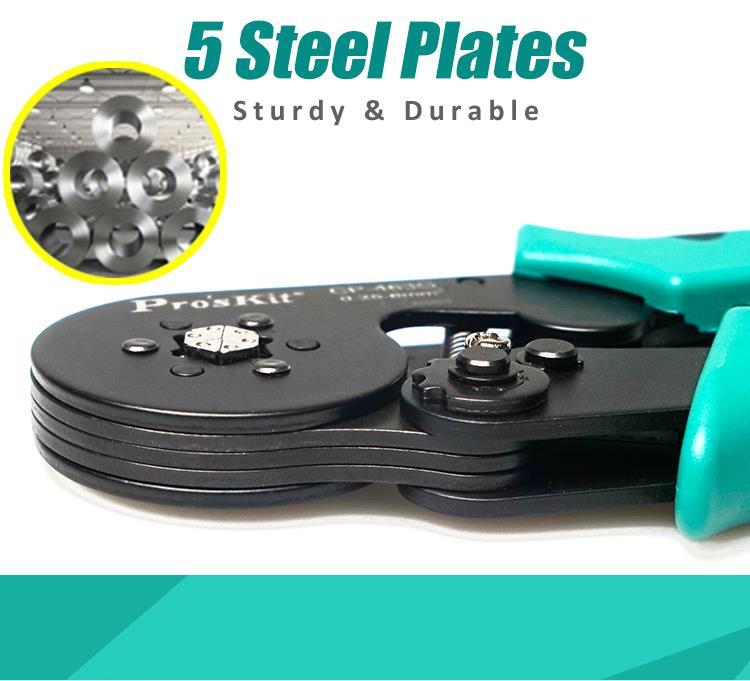 Cleste Sertizat Profil Hexagonal 175mm Proskit Cp 463g