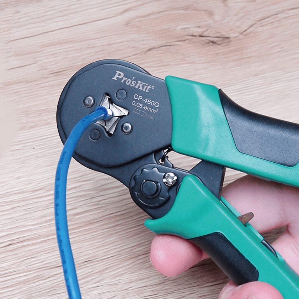 Cleste Sertizat Profil Patrat 156mm Proskit Cp 460g