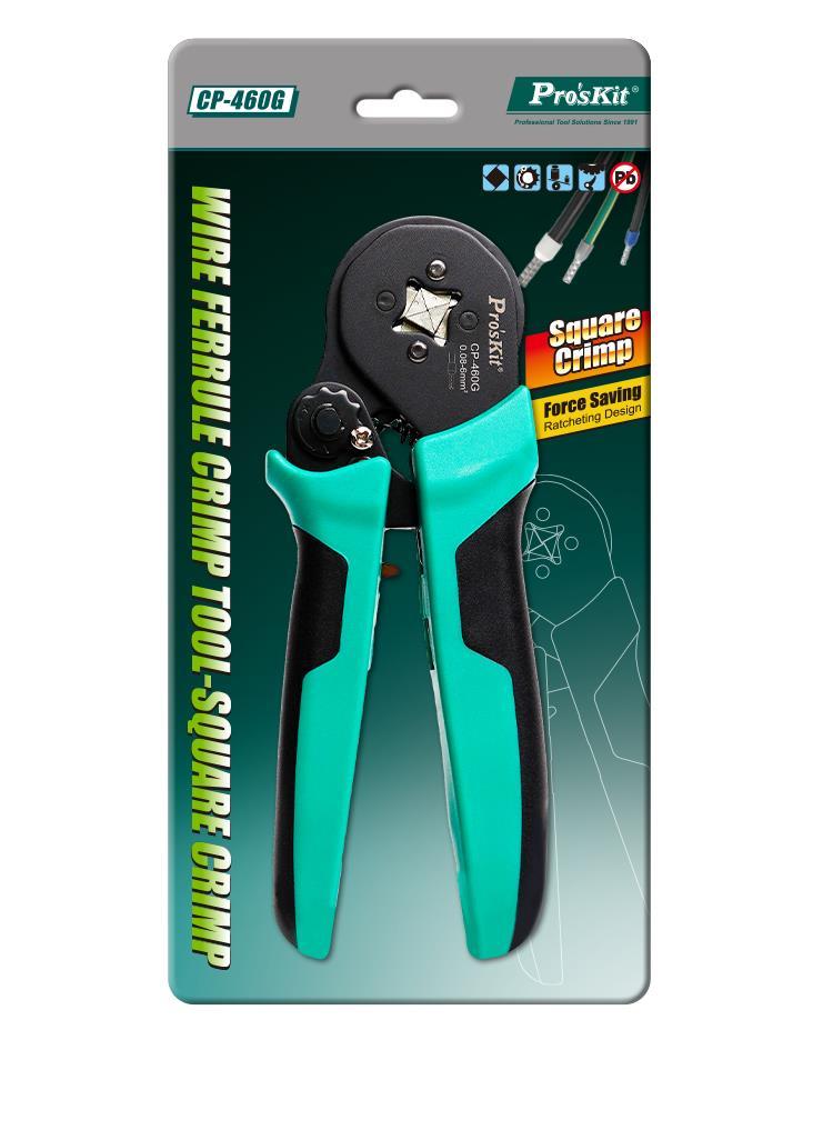 Cleste Sertizat Profil Patrat 156mm Proskit Cp 460g