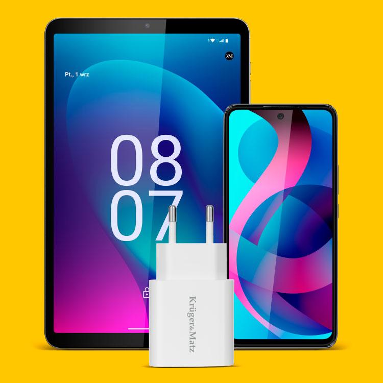 Incarcator rapid de retea USB tip A si USB type C 30W PD 3.0 + QC 3.0 Kruger&Matz KM0855 9 Incarcator Rapid De Retea Usb Tip A Si Usb Type C 30w Pd 30 Qc 30 Krugermatz Km0855