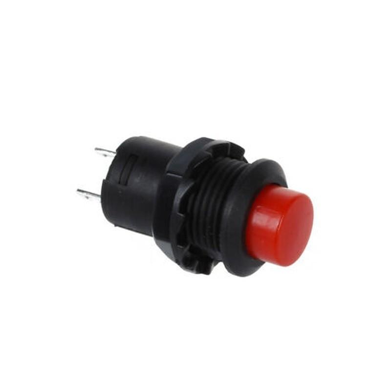 Intrerupator Push Buton Cu Retinere 12x28 Mm 15a 250vac Diam 12mm Plastic