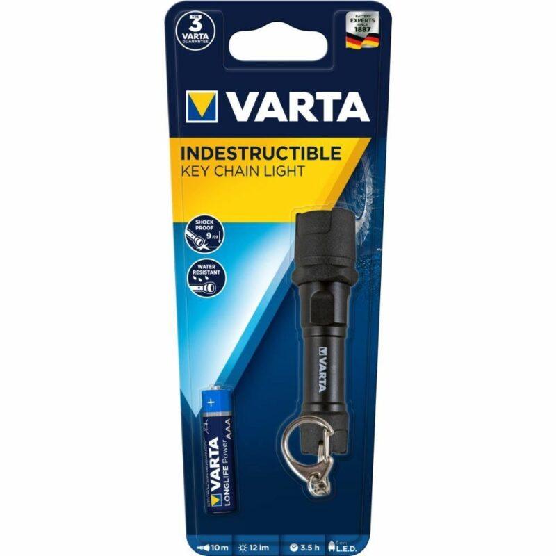 Lanterna Led Tip Breloc Varta 16701 Indestructibila 12lm Ipx4