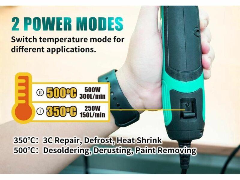 Pistol Cu Aer Cald 250 500w Proskit Ss 628f