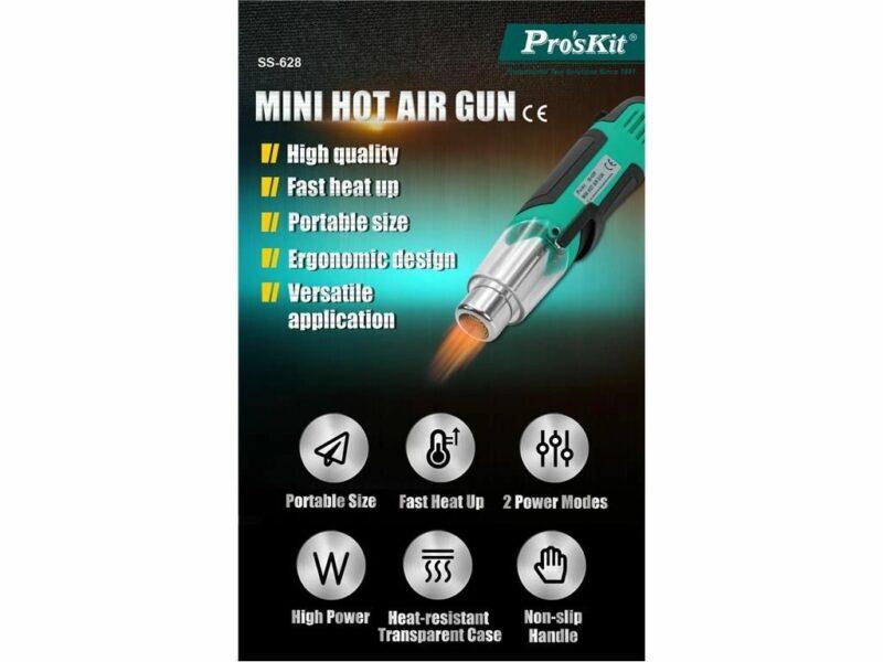 Pistol Cu Aer Cald 250 500w Proskit Ss 628f