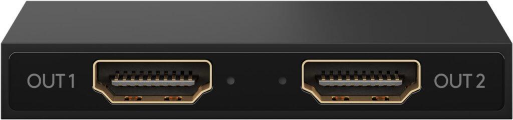 Splitter Hdmi V14 1 Intrare La 2 Iesiri 4k30hz 1080p60hz Goobay 58480