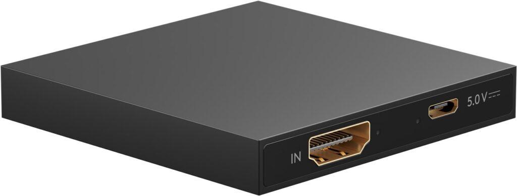 Splitter Hdmi V14 1 Intrare La 2 Iesiri 4k30hz 1080p60hz Goobay 58480
