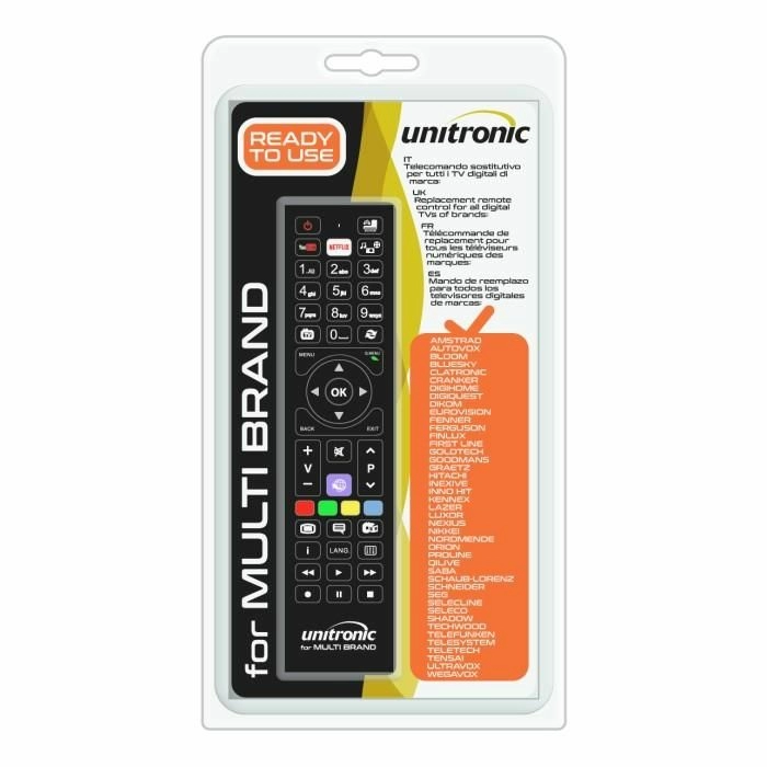 Telecomanda 1708 Unitronic Universala Compatibila Pentru Branduri Multiple 1708wuni20190903
