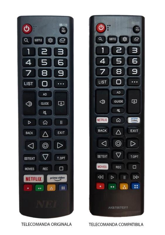Telecomanda Compatibila Tv Nei 55 Ne 6900 Ir 1439 356 1