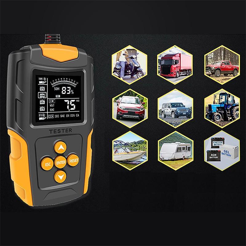 Tester Digital Acumulatori 12v 24v 2 220ah Acid Plumb Agm Aga Gel Efb Eurokomp