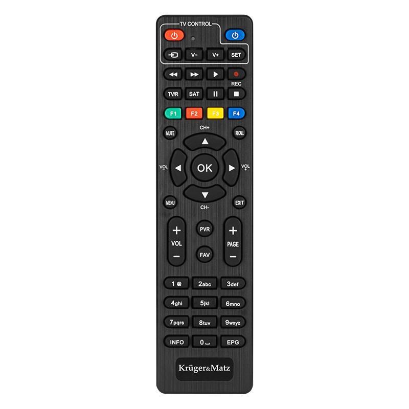Tuner Dvb T2 Dvb T H265 Hevc Redare Media Si Pvr Inregistrare Prin Port Usb 20 Krugermatz Km0550a