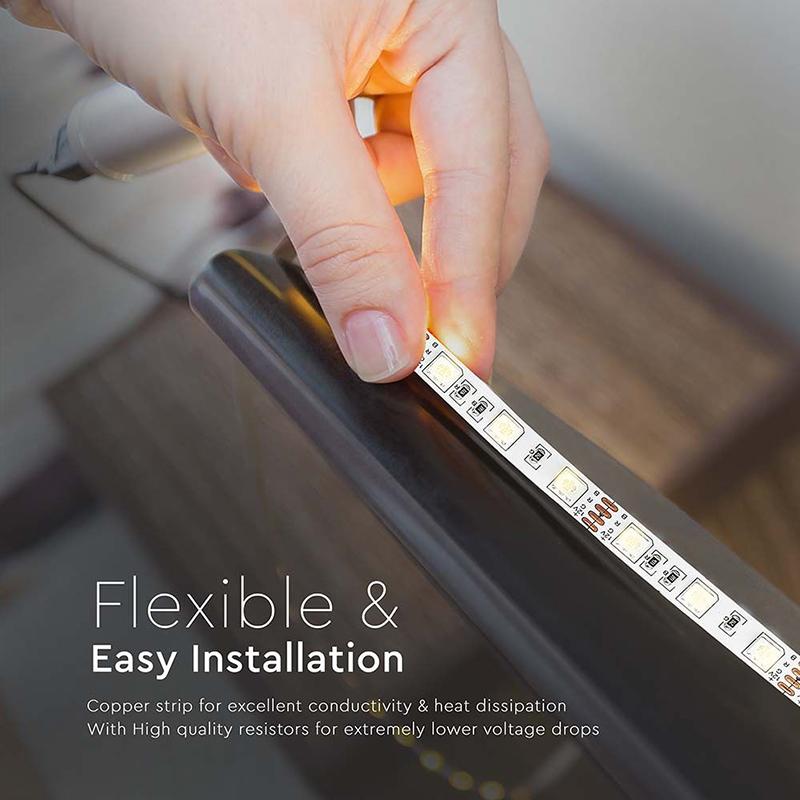 Banda Led Smd5050 60led M Galben Ip20 5m V Tac Sku 212156