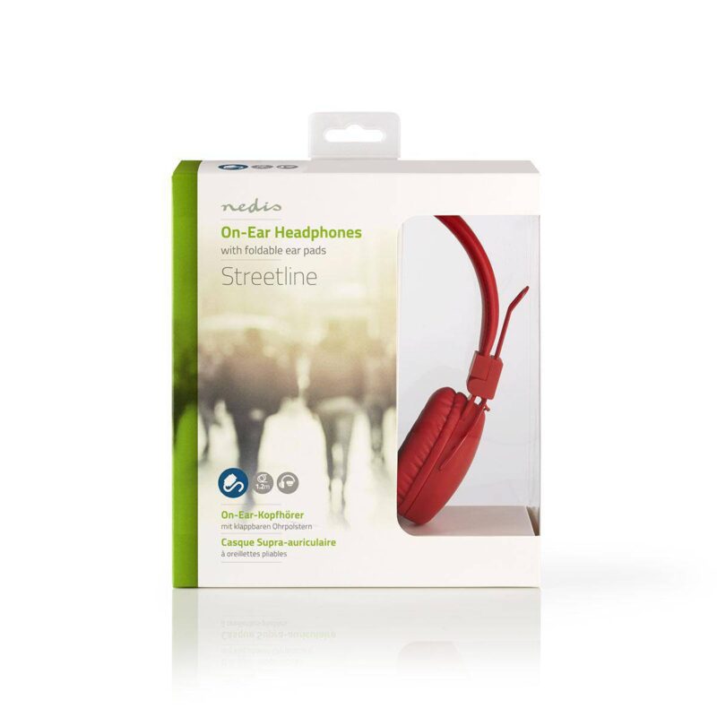 Casti Multimedia Fara Microfon 12m Rosu Nedis