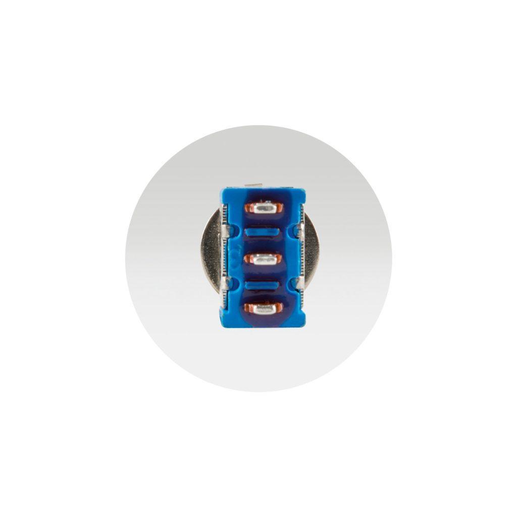 Comutator 1 Circuit 3 Pozitii 3a 250v Incastrabil 6mm St 303