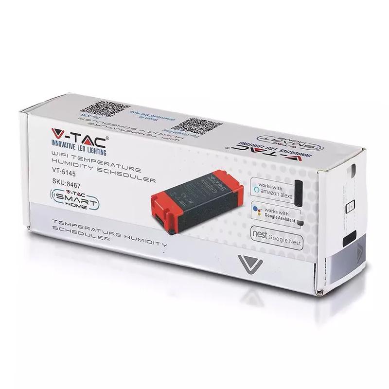Modul Smart Cu Rogramare Temperatura Si Umiditate V Tac Sku 8467
