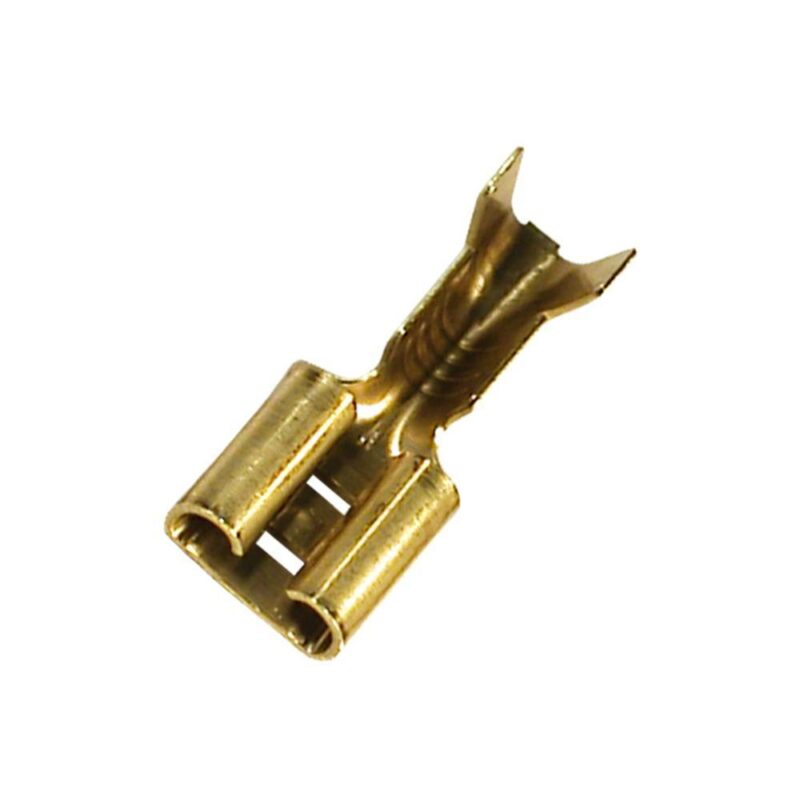 Papuc cablu mama 6.3x0.5 mm cupru pentru cablu 0.5-1mm2 KSH 6