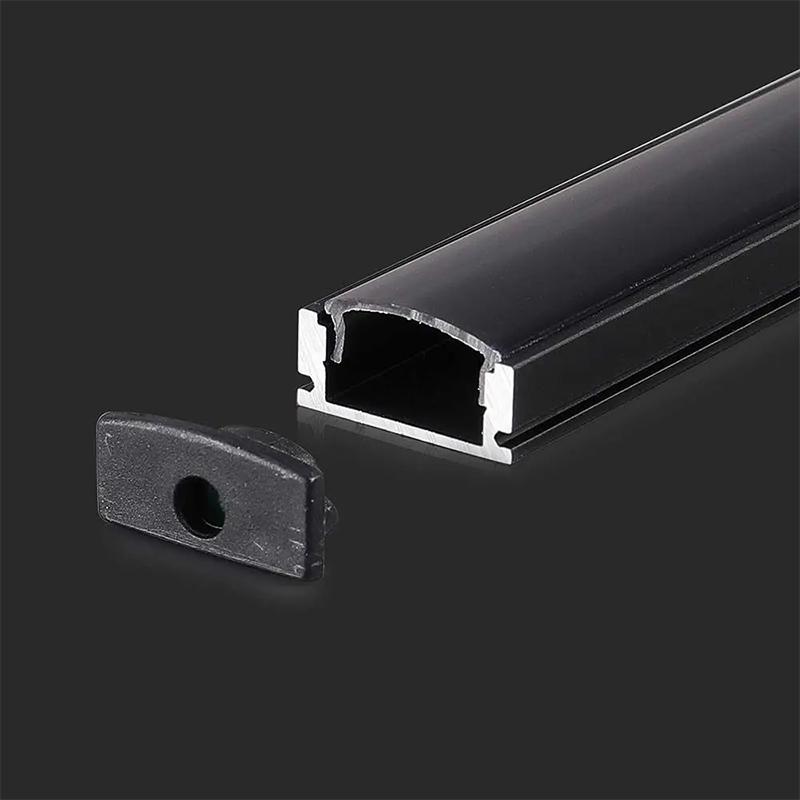Profil Aluminiu Pentru Banda Led 2m 174mm X 7mm Negru V Tac Sku 2873