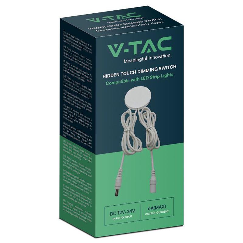 Senzor Smart Touch Dimabil Pentru Banda Led Alb V Tac Sku 23465