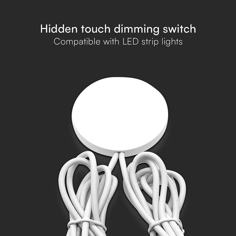 Senzor Smart Touch Dimabil Pentru Banda Led Alb V Tac Sku 23465