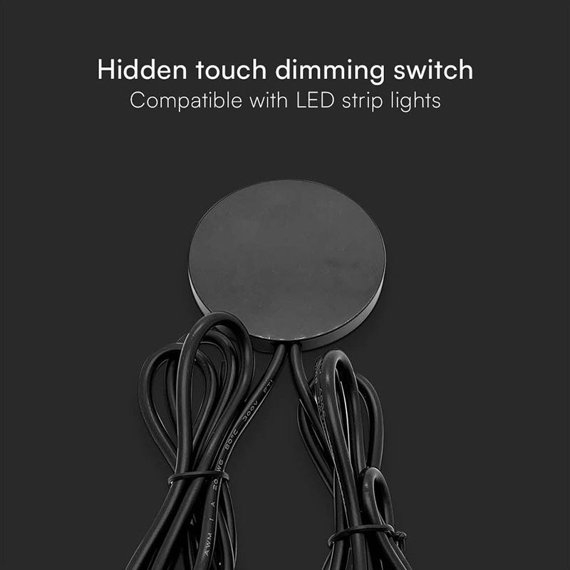 Senzor Smart Touch Dimabil Pentru Banda Led Negru V Tac Sku 23466