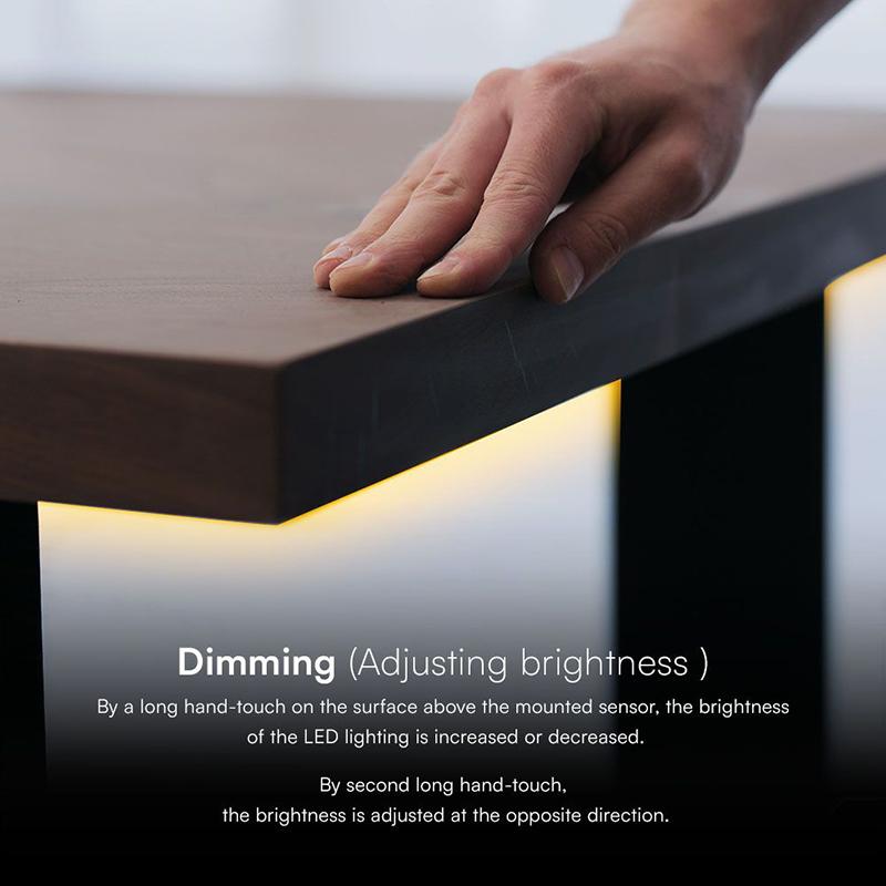 Senzor Smart Touch Dimabil Pentru Banda Led Negru V Tac Sku 23466