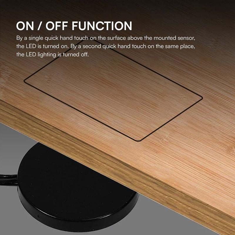 Senzor Smart Touch Dimabil Pentru Banda Led Negru V Tac Sku 23466