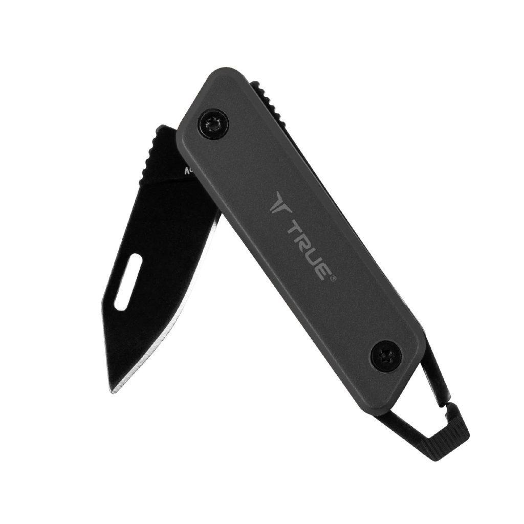 True Utility Modern Key Chain Knife Grey Hang Pack Tu7060n 76x17x08cm