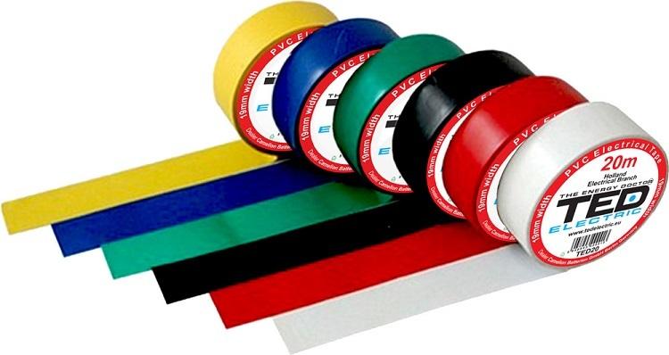 Banda Electroizolatoare Ted 19mm X 20metri Verde Ted20 Green 5948943000013