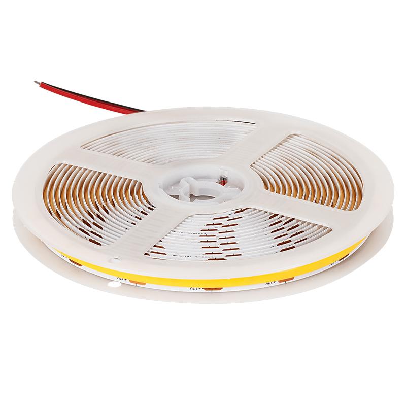 Banda Led Cob 3000k Alb Cald 12v 11w M 1040lm M 5m 5000x8x2mm Rebel Led0176
