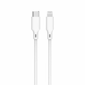 Cablu USB TYPE C - Lightning PD 27W 1m alb Well CABLE-USBC/LIGHT-1WE06-WL