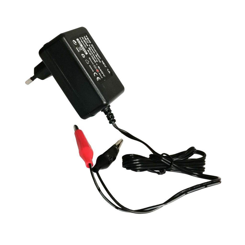 Incarcator acumulatori plumb cu debransare VRLA AGM 12V 1A TED Incarcator acumulatori plumb cu debransare VRLA AGM 12V 1A TED