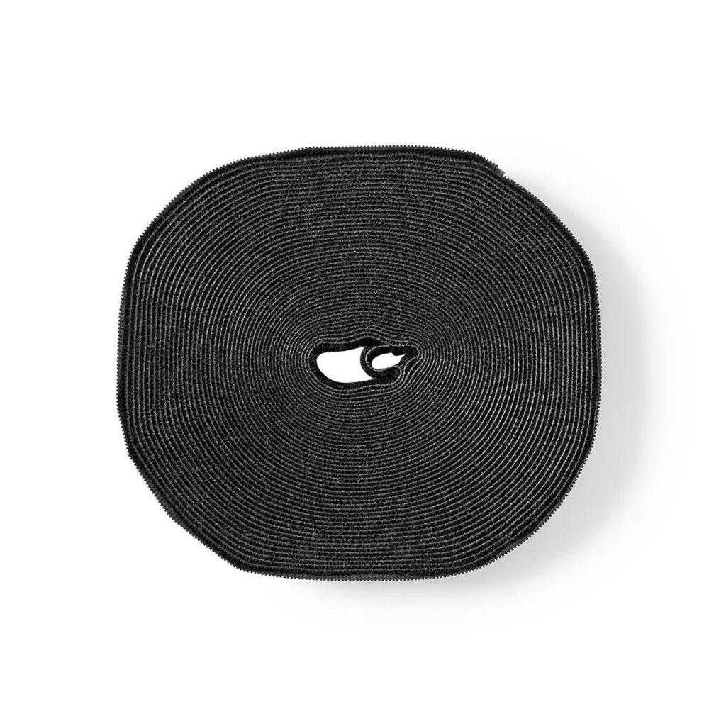 Legaturi Pentru Cablu Velcro 9100x16mm Negru Nedis Ergovelc91bk