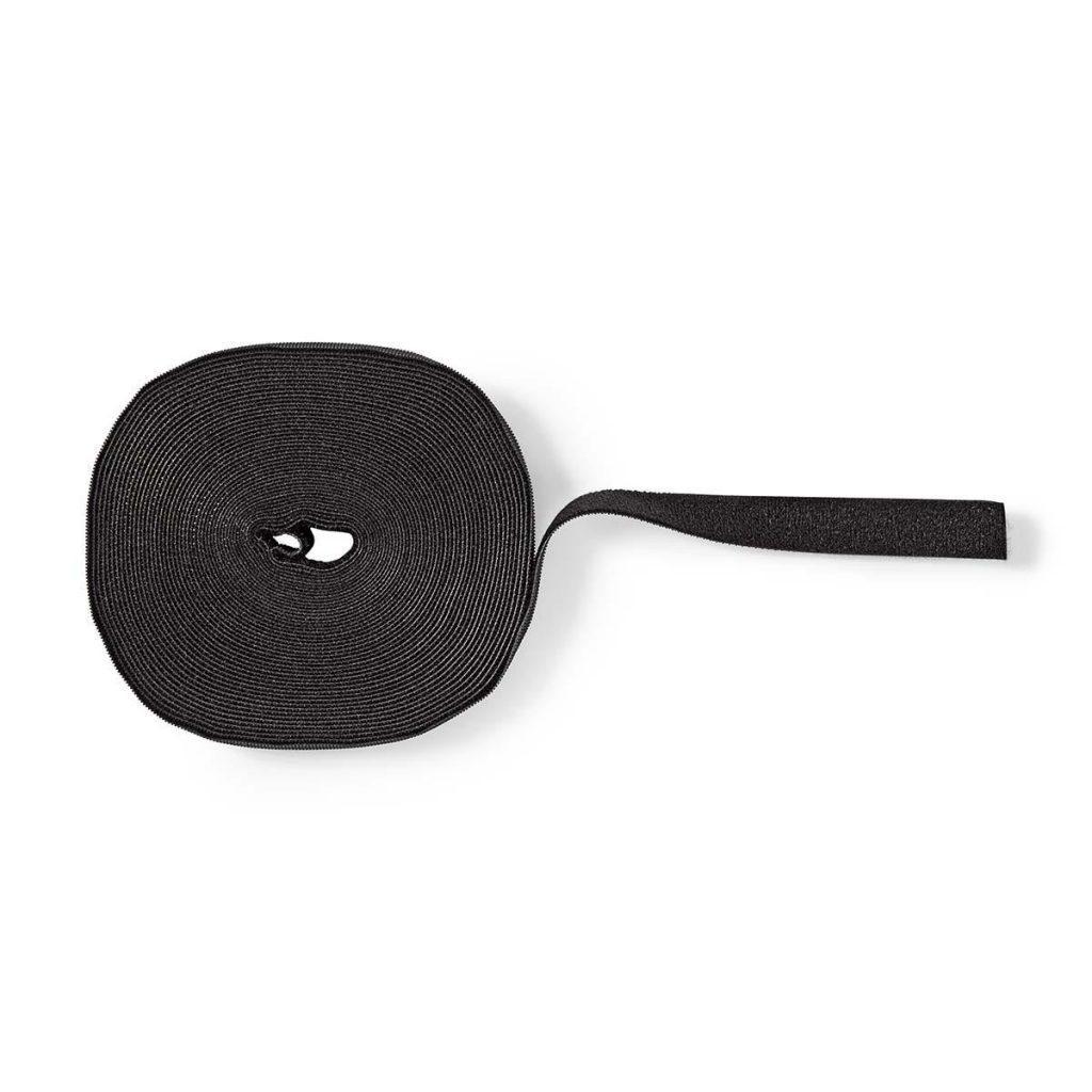 Legaturi Pentru Cablu Velcro 9100x16mm Negru Nedis Ergovelc91bk