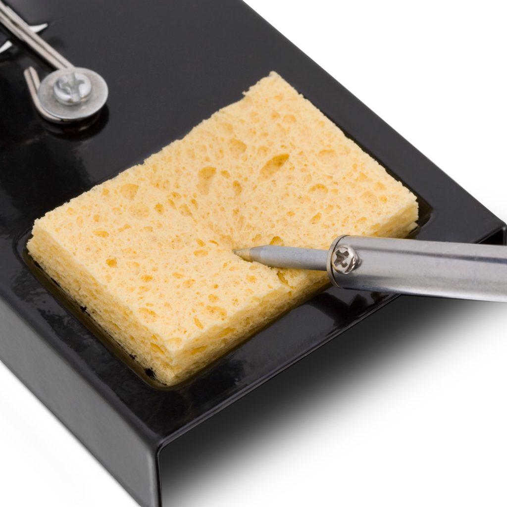 Suport Pentru Letconul De Lipit Si Burete Curatare Varf 85x130 Mm Fahrenheit 10780