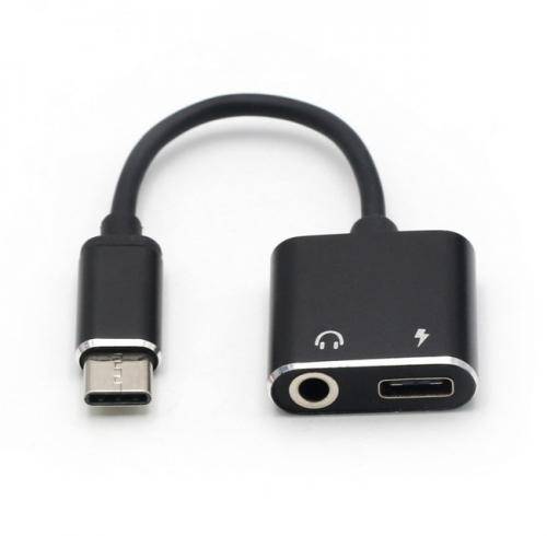 Cablu Adaptor Usb Type C Tata Jack 35 Mm Mama Stereo Si Usb Type C Mama 7cm Well