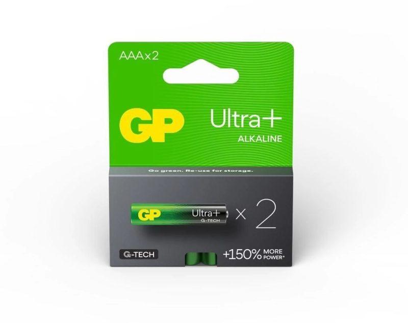 Set Baterii Alcaline Ultraplus Gp R3 Aaa 2buc Gp24aupeta21 2gsb2