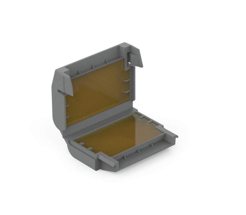 WAGO GELBOX 5 poli derivatie cabluri pentru conectori seriile 221/ 2273 max. 4mm2 IPX8 gri 207-1332 3 Wago Gelbox 5 Poli Derivatie Cabluri Pentru Conectori Seriile 221 2273 Max 4mm2 Ipx8 Gri 207 1332