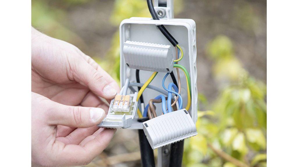 Wago Gelbox 6 Poli Derivatie Cabluri Pentru Conectori Seriile 221 2273 Max 4mm2 Ipx8 Gri 207 1333