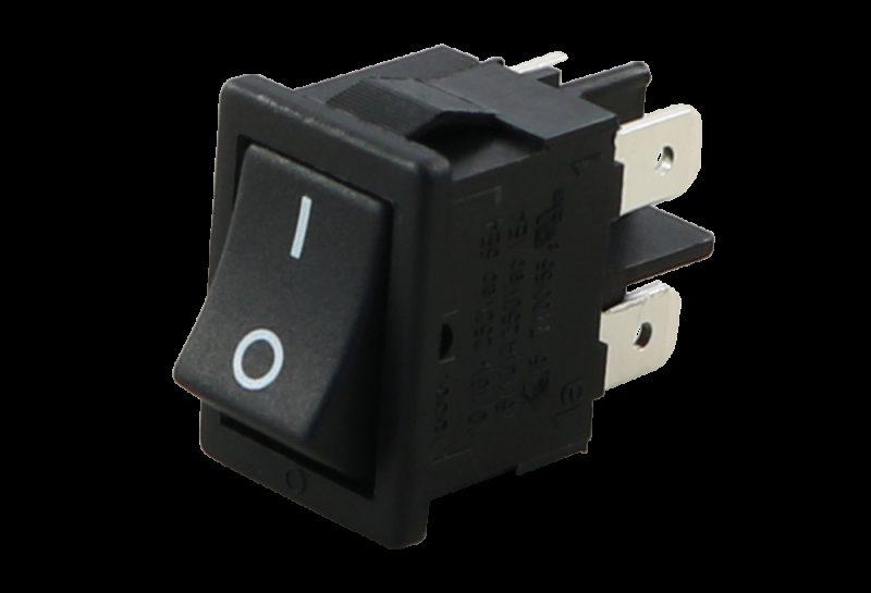 Comutator 6a 250v On Off Cu Retinere 192x13 Mm Negru Gbc 24233504