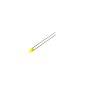LED 3mm galben 1.9V-2.1V 20mA 588-590 MCD 300-400