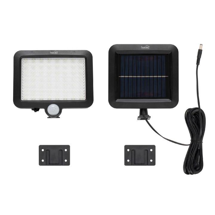 Reflector Solar Led Alb Rece 10000k Cu Senzor De Miscare Ip44 Home Flp250solar