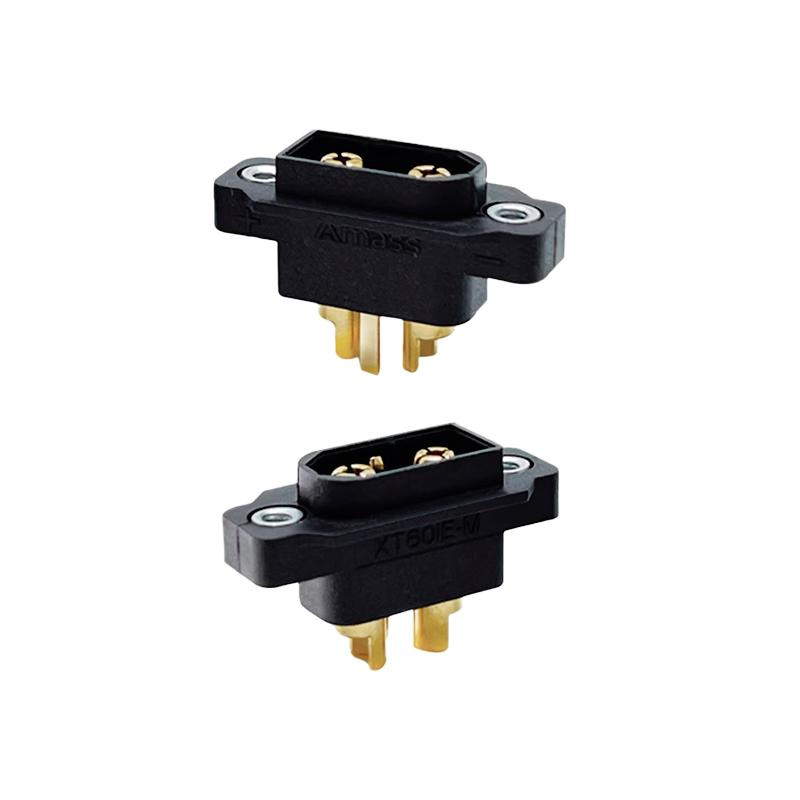 Soclu Alimentare Dc Xt60 Tata 3 Pin 21 Lipire Neagra 600v Amass Xt60ie M