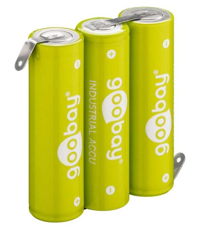 Acumulator 3.6V 3x AA NiMH 2100mAh cu auto-descarcare redusa gata de utilizare Goobay 55652