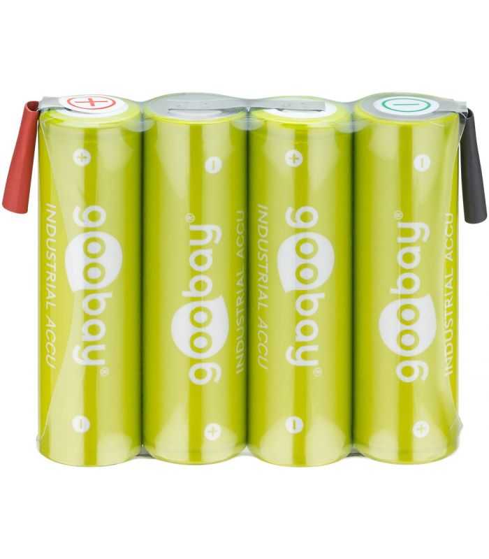 Acumulator 4x AA R6 2100mAh 4.8V NiMH Goobay