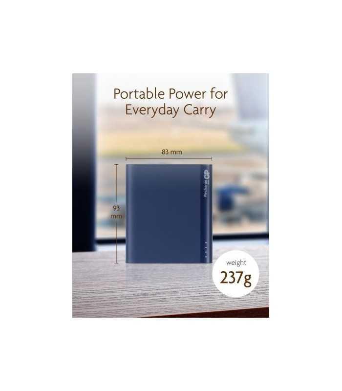 acumulator extern powerbank 10000mah albastru gp b10a 4