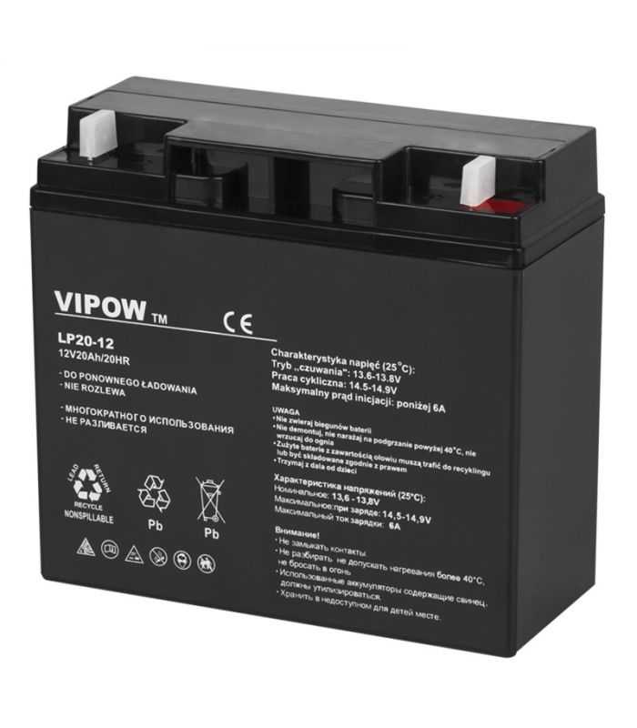 Acumulator gel plumb 12V 20Ah Vipow BAT0218