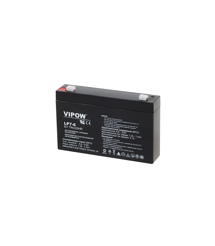 Acumulator gel plumb 6V 7Ah Vipow