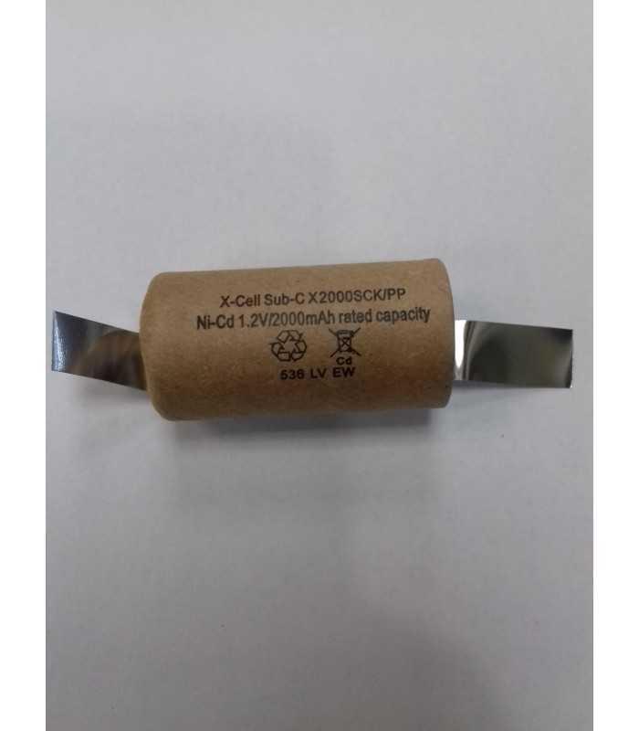 Acumulator industrial cu lamele sudate Ni-Cd 2000mAh 23x43mm X-Cell